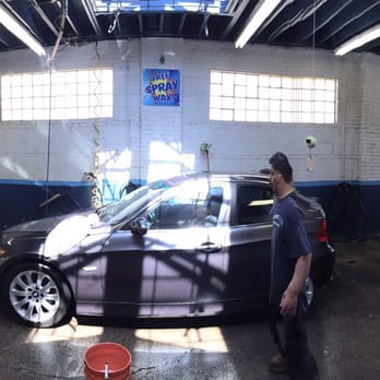 Forest Glen Hand Car Wash - Panoramic View Inside the car wash - Car Wash Near Me - Chicago, Illinois