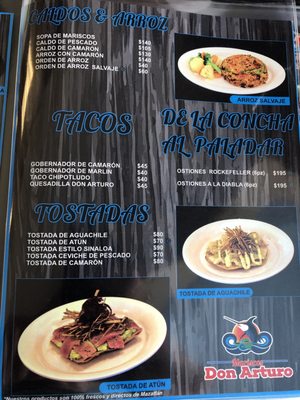 Menu photo 5 Mariscos Don Arturo Monterrey, NLE Menu photo 5 Mariscos Don Arturo Monterrey, NLE