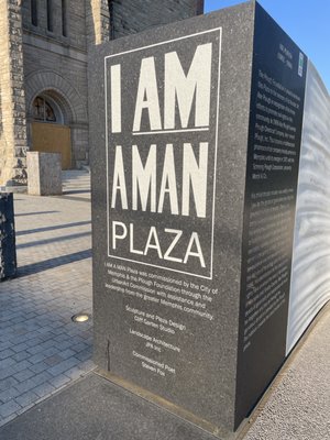I AM A MAN Plaza by null