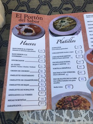 Menu photo 3 El Portón del Sabor Hermosillo, SON Menu photo 3 El Portón del Sabor Hermosillo, SON