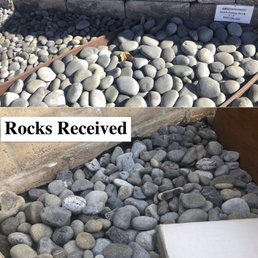 Black Mexican Beach Pebble, Bait and Switch