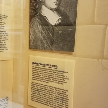 Creation and Earth History Museum - Check out this awesome quote by the great mathematician, Blaise Pascal! - Museums Near Me - Santee, California