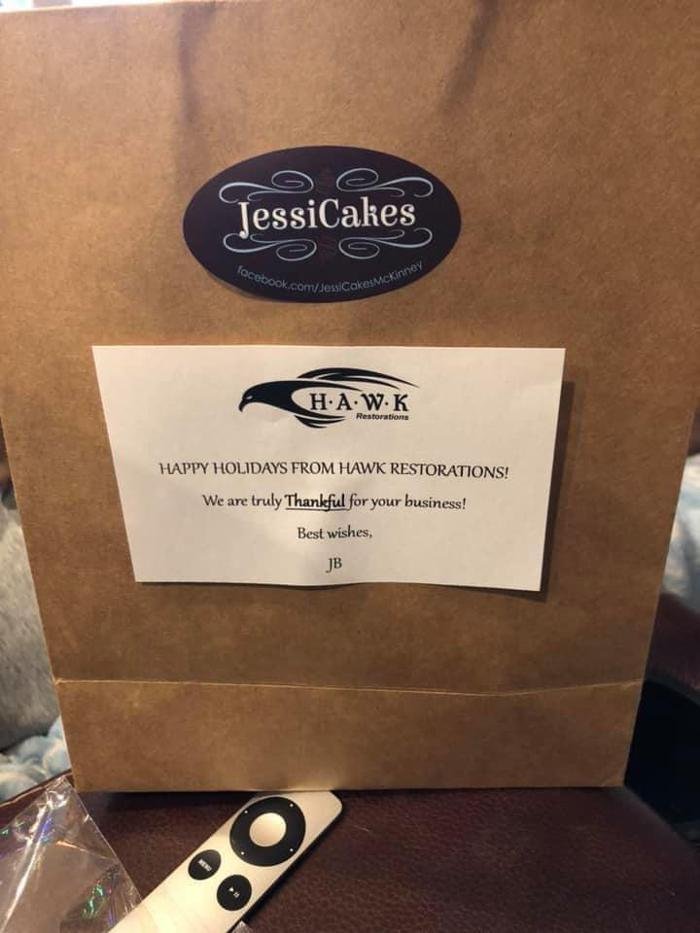 Slide of Hawk Restorations