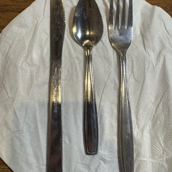 Denny's - Funny shaped spoon - Diners Near Me - Janesville, Wisconsin