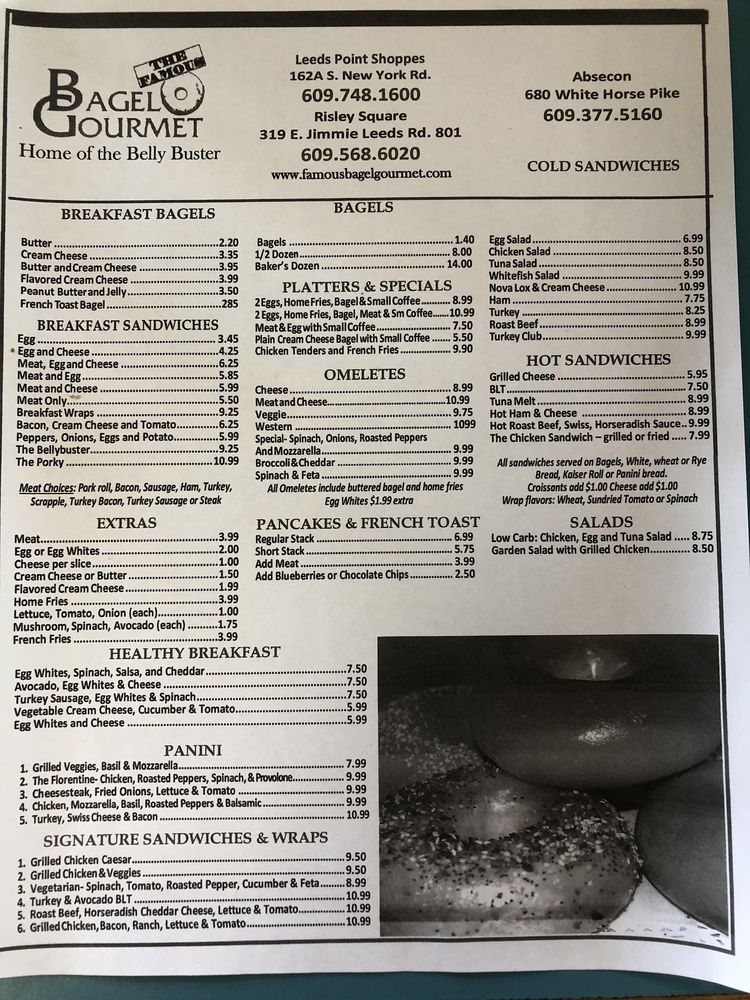 BAGEL GOURMET Updated September 2024 16 Photos & 42 Reviews 162A