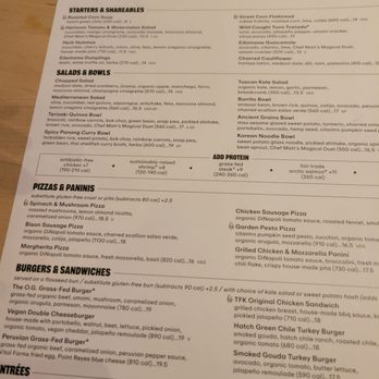 True Food Kitchen - Menu for true food kitchen - New American Near Me - Denver, Colorado True Food Kitchen - Menu for true food kitchen - New American Near Me - Denver, Colorado