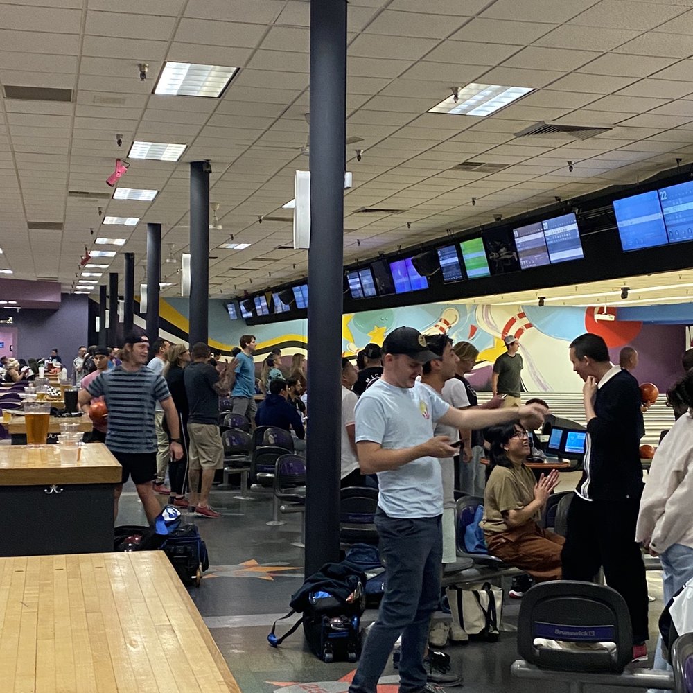 Forest Lanes - Every lane was being used. - Bowling Near Me - Lake Forest, California