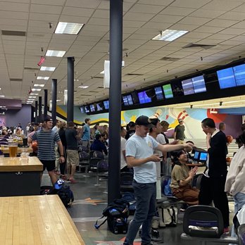 Forest Lanes - Every lane was being used. - Bowling Near Me - Lake Forest, California