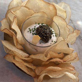 RH Ocean Grill at RH Newport Beach - Chips and caviar dip - Seafood Near Me - Newport Beach, California RH Ocean Grill at RH Newport Beach - Chips and caviar dip - Seafood Near Me - Newport Beach, California