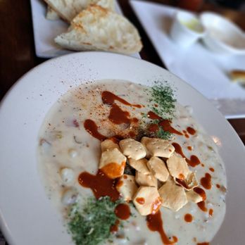 The Pub at North Coast Brewing - Clam chowder with side of sourdough - Breweries Near Me - Fort Bragg, California The Pub at North Coast Brewing - Clam chowder with side of sourdough - Breweries Near Me - Fort Bragg, California