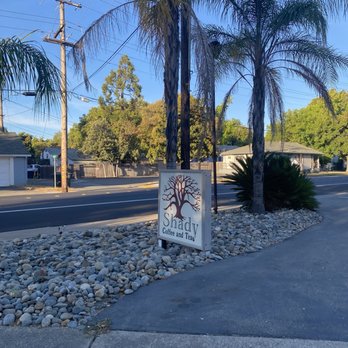 Shady Coffee & Tea - sign in front of - Coffee & Tea Near Me - Roseville, California