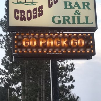 Cross Country Bar & Grill - a sign for a cross country bar and grill - Burgers Near Me - Rhinelander, Wisconsin Cross Country Bar & Grill - a sign for a cross country bar and grill - Burgers Near Me - Rhinelander, Wisconsin