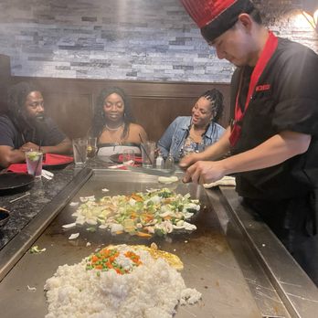 Ichiban - chef cooking our dinner - Japanese Near Me - Taylor, Michigan Ichiban - chef cooking our dinner - Japanese Near Me - Taylor, Michigan