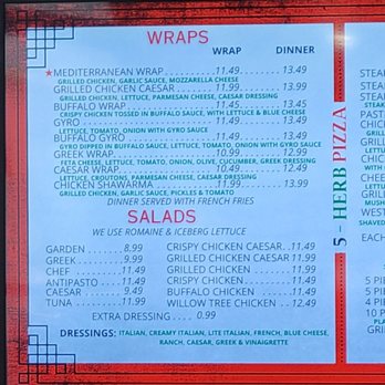5 Herb Pizza - Menu - Pizza Near Me - Cranston, Rhode Island
