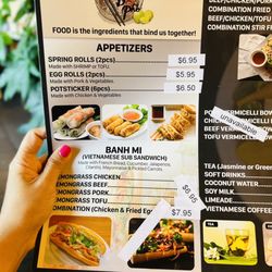 Young Brothers Pho - Menu