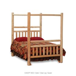 LogHeads Home Center - Canopy Bed