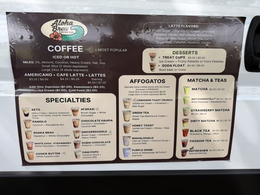 Menu photo 5 Aloha Brew Coffee Bar Ewa Beach, HI