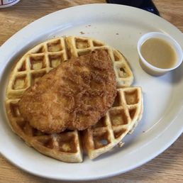 chicken and waffles with maple mayo chicken and waffles with maple mayo