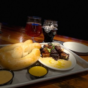 Brazen Hall - Pretzel and burnt ends. - Canadian (New) Near Me - Winnipeg, Manitoba