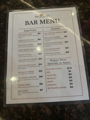Menu photo 1 Ben & Jack's Steakhouse New York, NY Menu photo 1 Ben & Jack's Steakhouse New York, NY
