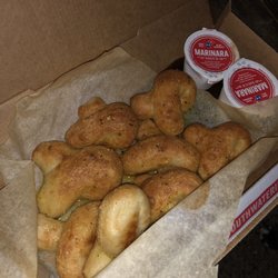 Domino's Pizza - Garlic bread twists so soft and delicious