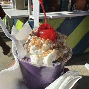 State Fair of Texas - Ube rice dream $12 - Festivals Near Me - Dallas, Texas State Fair of Texas - Ube rice dream $12 - Festivals Near Me - Dallas, Texas