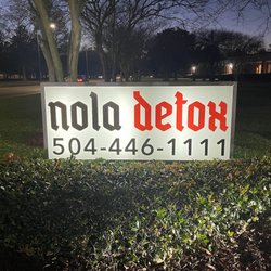 NOLA Detox and Recovery Center - NOLA Detox sign on General De Gaulle.