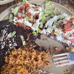 Salvadoran Chicken Enchiladas