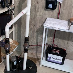 Comfort Air Control - Primary sump pump with battery back up