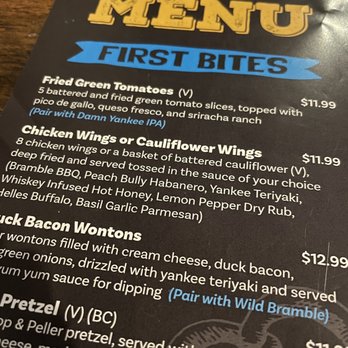 Southern Barrel Brewing - Menu showing the wings (not Ghost pepper) - American Near Me - Bluffton, South Carolina Southern Barrel Brewing - Menu showing the wings (not Ghost pepper) - American Near Me - Bluffton, South Carolina