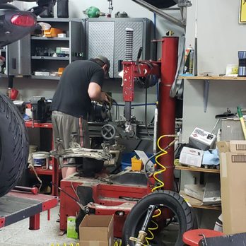 Bike Shack - Seth working magic. - Motorcycle Repair Near Me - Bozeman, Montana Bike Shack - Seth working magic. - Motorcycle Repair Near Me - Bozeman, Montana