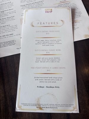 Menu photo 4 Giti Thai Windsor Hills, CA