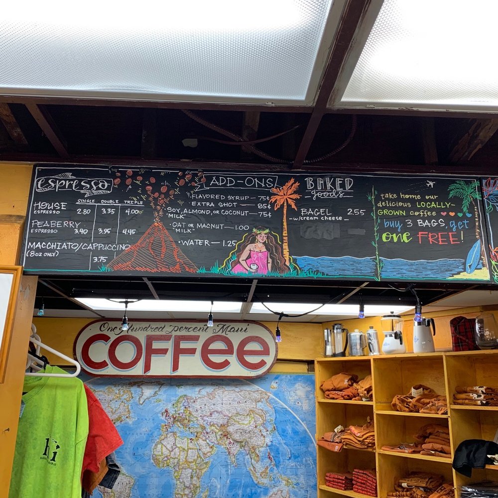 Lava Java Coffee Roasters of Maui - Menu - Coffee & Tea Near Me - Kihei, Hawaii