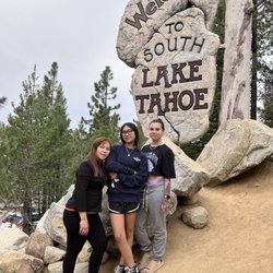 Welcome to South Lake Tahoe Sign
