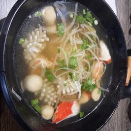 Seafood pho Seafood pho