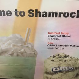 Shamrock shake