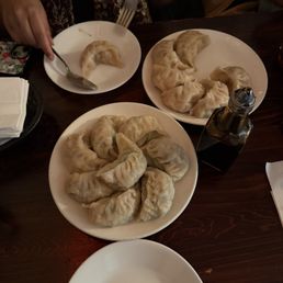 veggie momo & beef momo