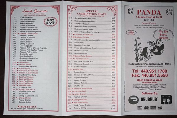 PANDA CHINESE FOOD & GRILL - Updated February 2026 - 33 Photos & 41 ...
