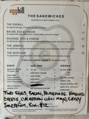 Menu photo 6 Egghill Nashville, TN Menu photo 6 Egghill Nashville, TN