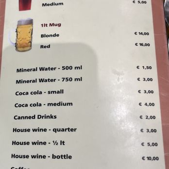 Pizzeria Da Filippo Pisa - menu - Pizza Near Me