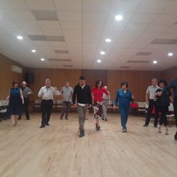 Firehouse Tango Milonga - Ray's group lesson. It blends diversity with your unique style. Fun and non intimidating group lessons. Join us.