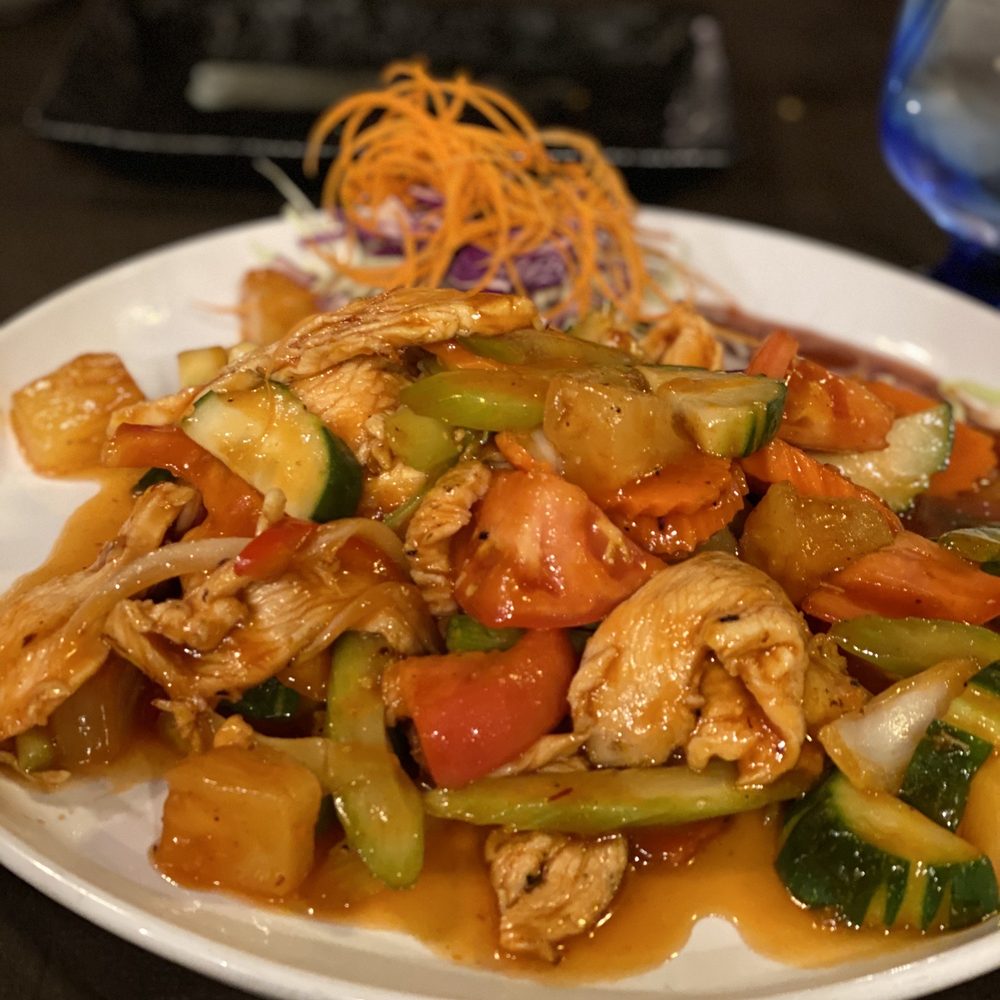 Sweet and Sour Stir Fried with chicken