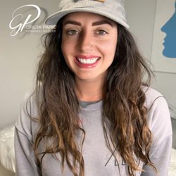 Permanent Make up by Greta Park - Ombre Brows right after procedure. Color will fade 30-60%. Lips after Lip blush