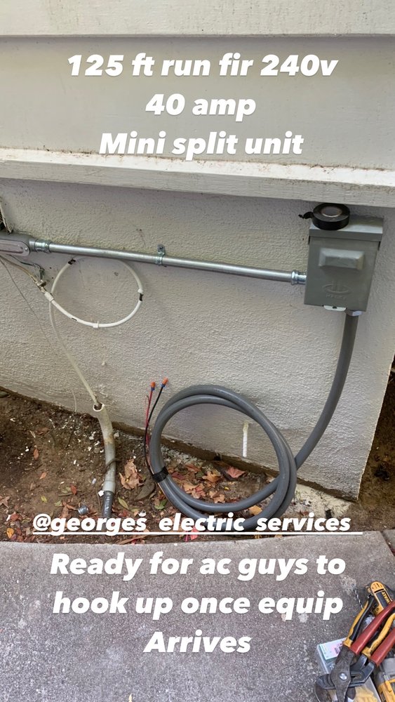 Slide of George’s Electric Services