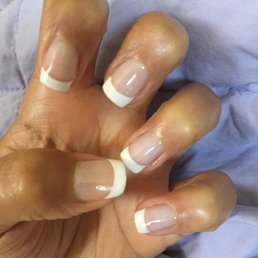 gel french manicure