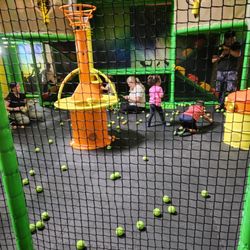 Party Kingdom - Soft ball area with guns