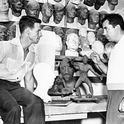 The Haunted Studios - Bud Westmore Universal Studios  [From Haunted Studios Photo Collection]