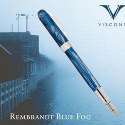Bertram's Inkwell - Visconti Rembrandt Blue Fog