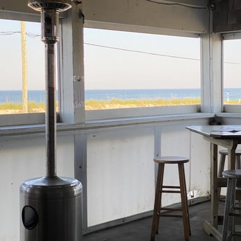 Black Pelican - While we wait for our table we have some cocktails on the porch! - Seafood Near Me - Kitty Hawk, North Carolina Black Pelican - While we wait for our table we have some cocktails on the porch! - Seafood Near Me - Kitty Hawk, North Carolina