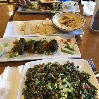 Maan's Mediterranean Grill - 5 of the 6 dolmas showing. - Mediterranean Near Me - Oceanside, California Maan's Mediterranean Grill - 5 of the 6 dolmas showing. - Mediterranean Near Me - Oceanside, California